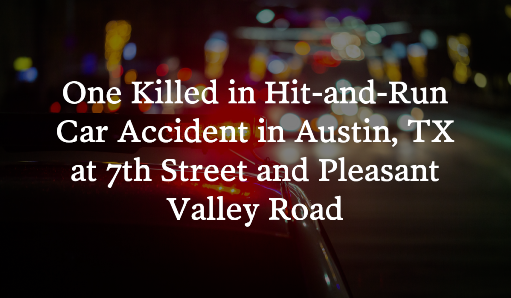 Ricardo Alvarado Killed in HitandRun Car Accident at 7th Street and